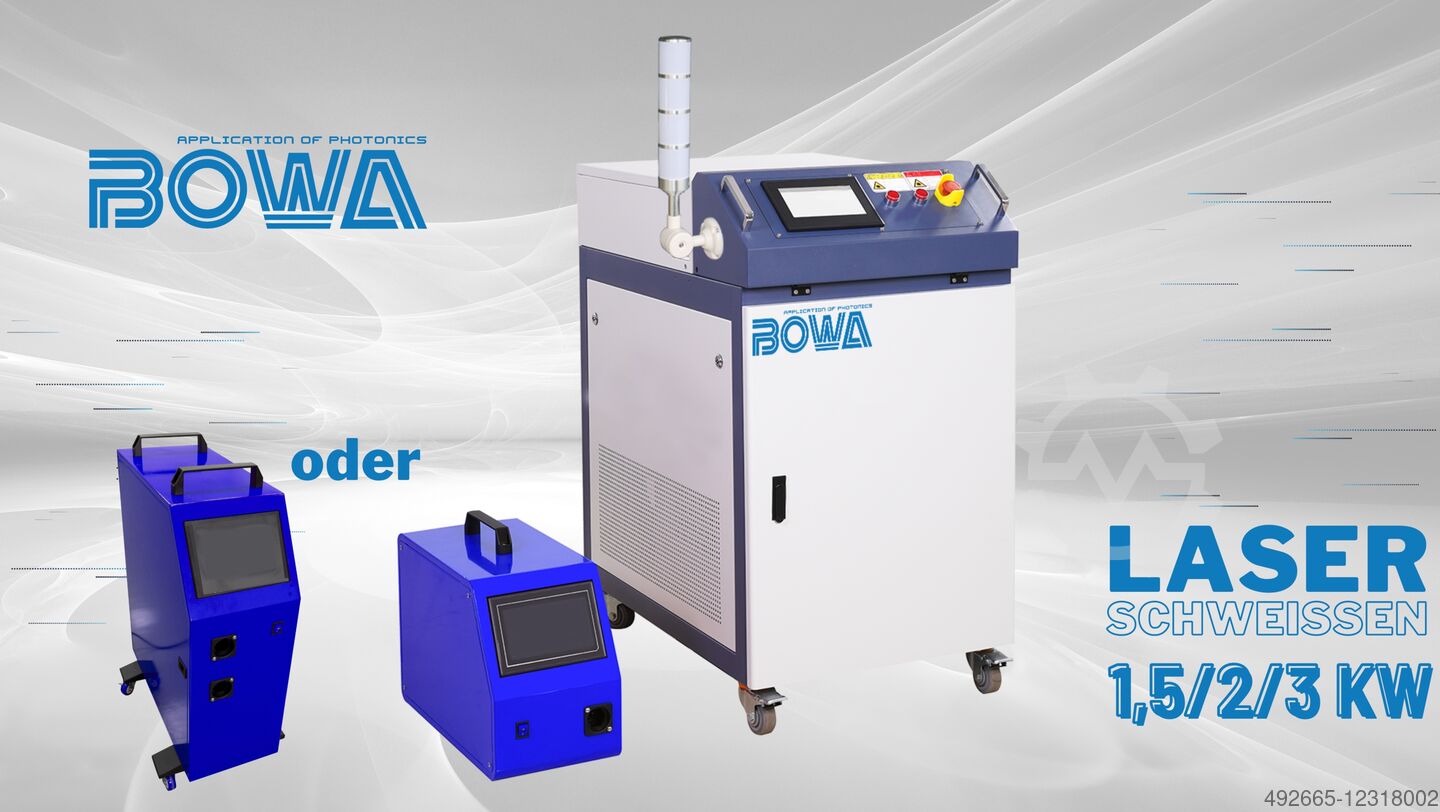 ▷ Laserschweißgerät 1,5kW 2kW 3kW BOWA A.O.P. GmbH BWS gebraucht kaufen 