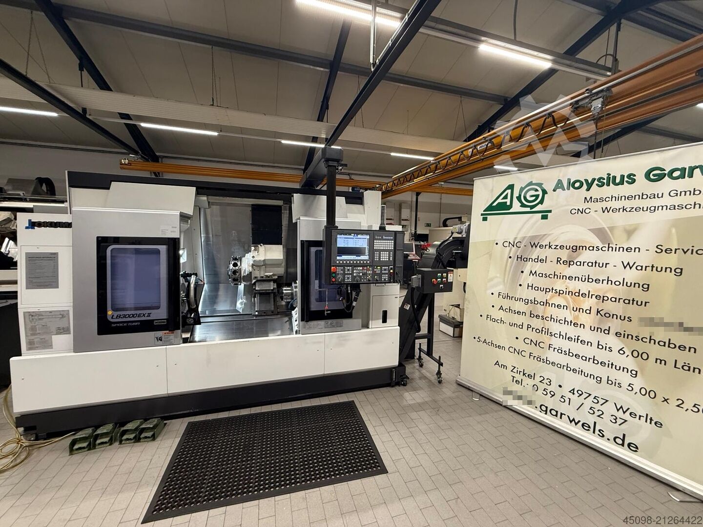 🏷️ Okuma LB3000 EX II-MYW 800 - used CNC lathe for sale