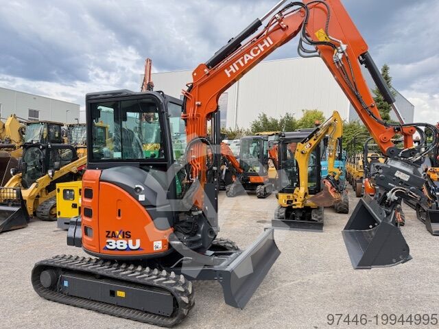 🏷️ Hitachi ZX38U-6 - used Mini excavator for sale