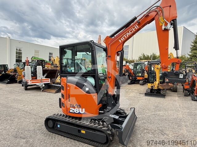 🏷️ Hitachi ZX26U-6 - used Mini excavator for sale