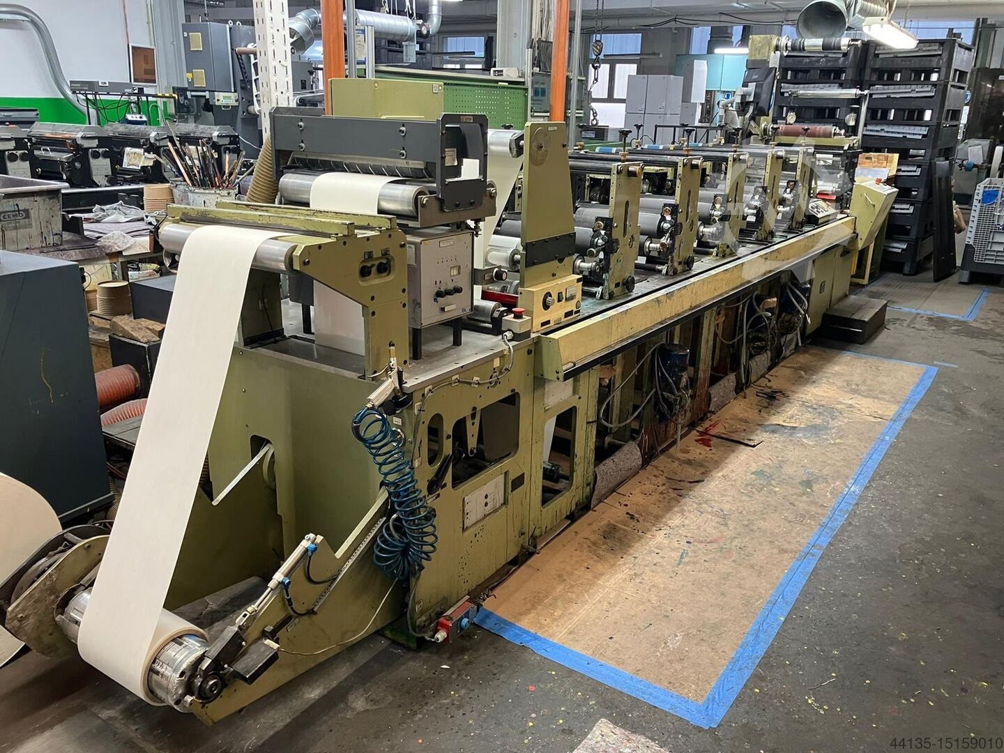 ▷ Used FGT Graphic Machinery ARSOMA EM 410 - 5 x FLEXO for sale 