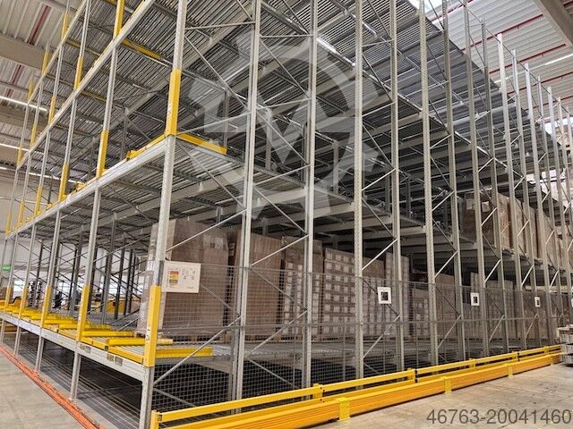Feralco Dynamisch-Paletten/Durchlaufregal - used Pallet flow rack ...