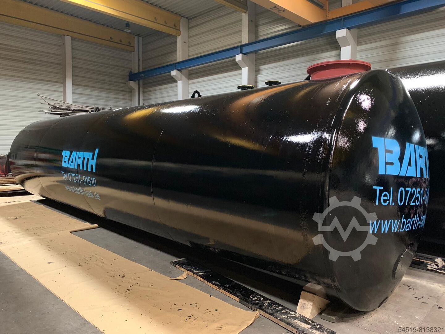 6000 Liter Öltank doppelwandig Kunststoff im Set mit Verbindungen