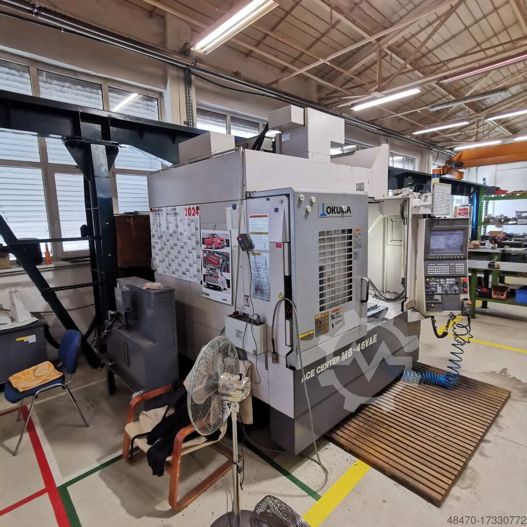 🏷️ Okuma MB46-VAE - used Vertical machining center for sale