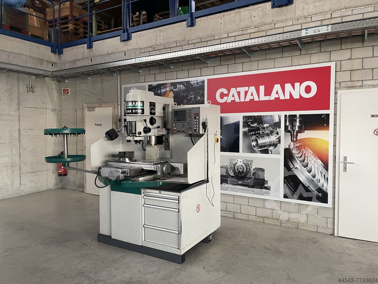 Used Fehlmann Picomax 51 TNC High precision drilling and milling