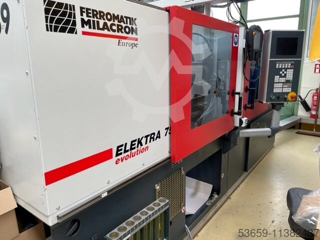 ▷ Used injection moulding machines - full electric Ferromatik Milacron  Ferromatik Milacron Elektra evolution EE75-300, 20 for sale 