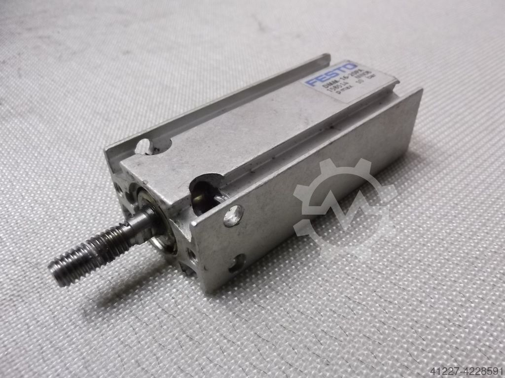 Cilindro d'aria compatto SMC CQ2B140-PS, serie CQ2, per l'uso con
