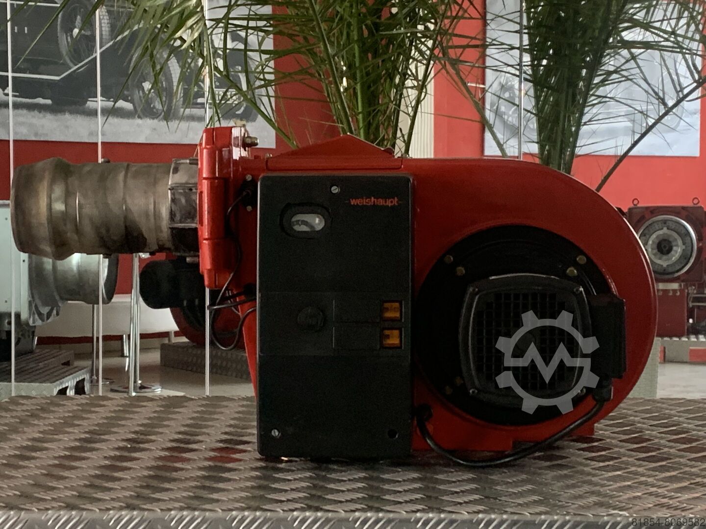 Weishaupt GL7/1D-1750Kw Zweistoffbrenner Weishaupt GL7/1-D gebraucht kaufen