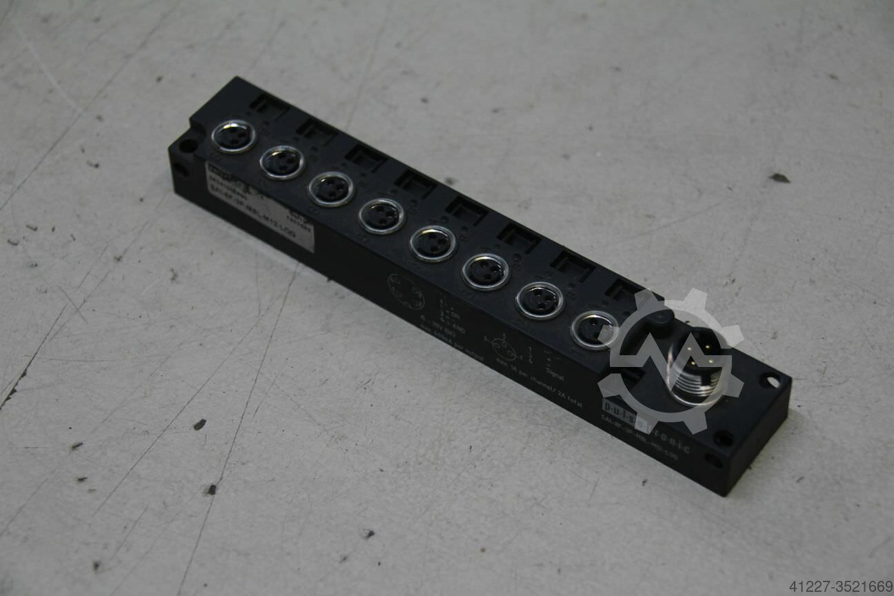 Pulsotronic SAI-8F-3P-M8L-M12-LOG - Used Sensor-actuator distributor ...