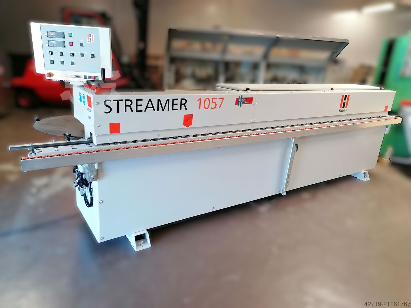 ぷーページ Used HOLZ-HER Streamer 1057 FÜ + PU Edgebander for sale