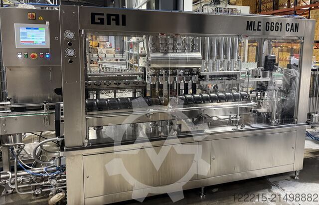 GAI Druckfüller - used GAI MLE 6661 CAN Isobarometric Filler (2019) for ...