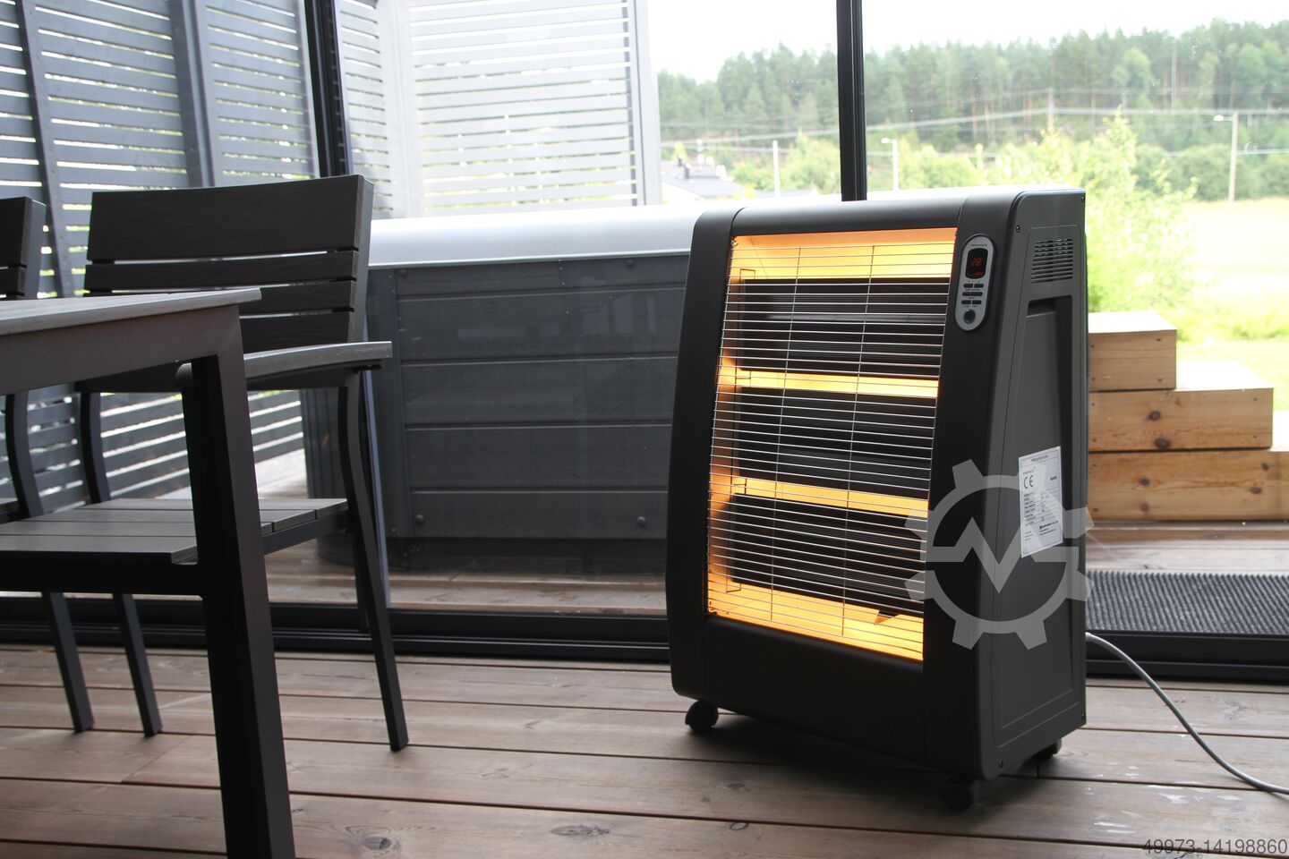 Infrared Electric Radiant Head Heater 1.2Kw