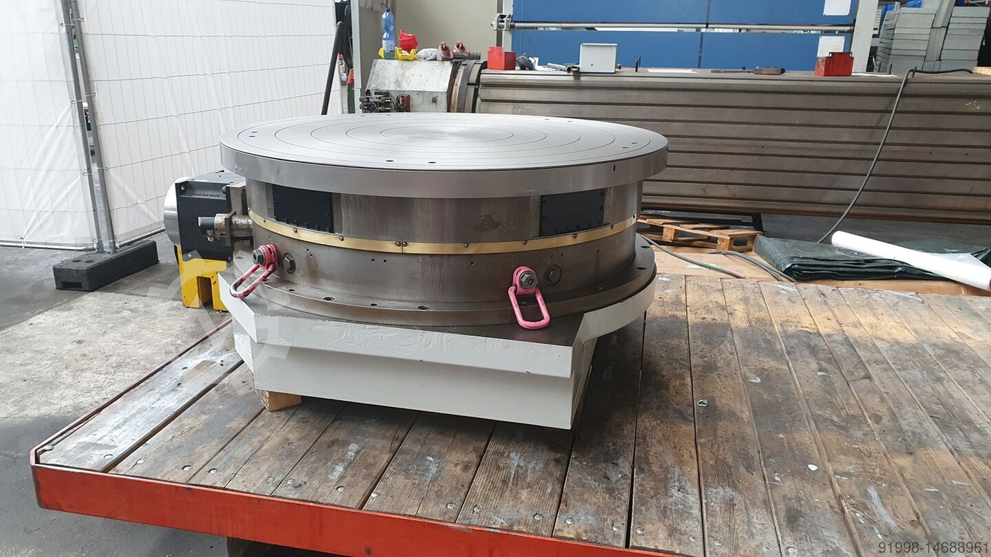 ▷ Used NC Rotary table with face gear Fibro 10.36.8 for sale 