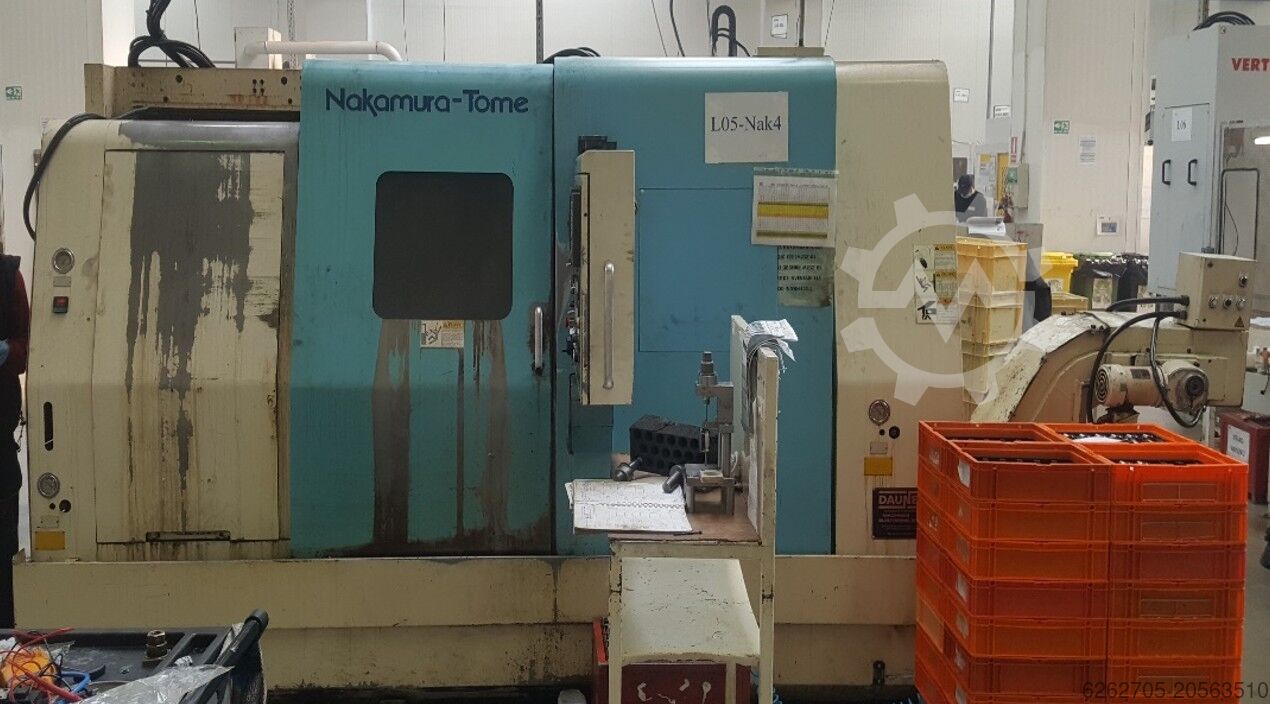 🏷️ NAKAMURA WT-250 - used Horizontal machining center for sale