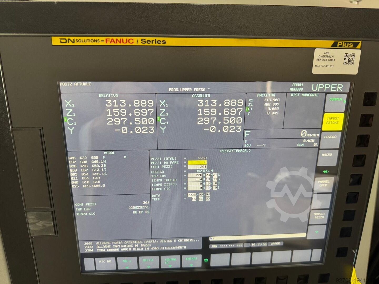 🏷️ DOOSAN DN solutions PUMA TT1800SY - used Doosan DN Solutions