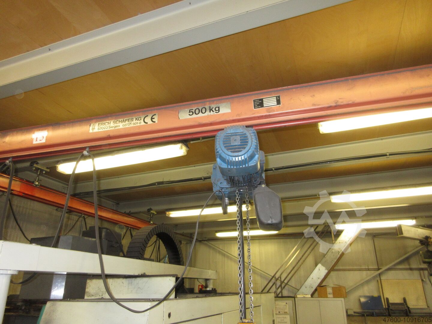 DEMAG KBK I Laufrolle Für Kranbahn – 300 Kg Tragkraft, 980 610 44 – Neu
