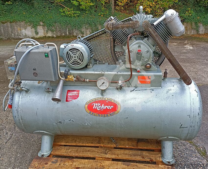 ▷ Kolbenkompressor Langsamläufer Josef Mehrer HV2, 15 bar, 355 l/min  gebraucht kaufen 