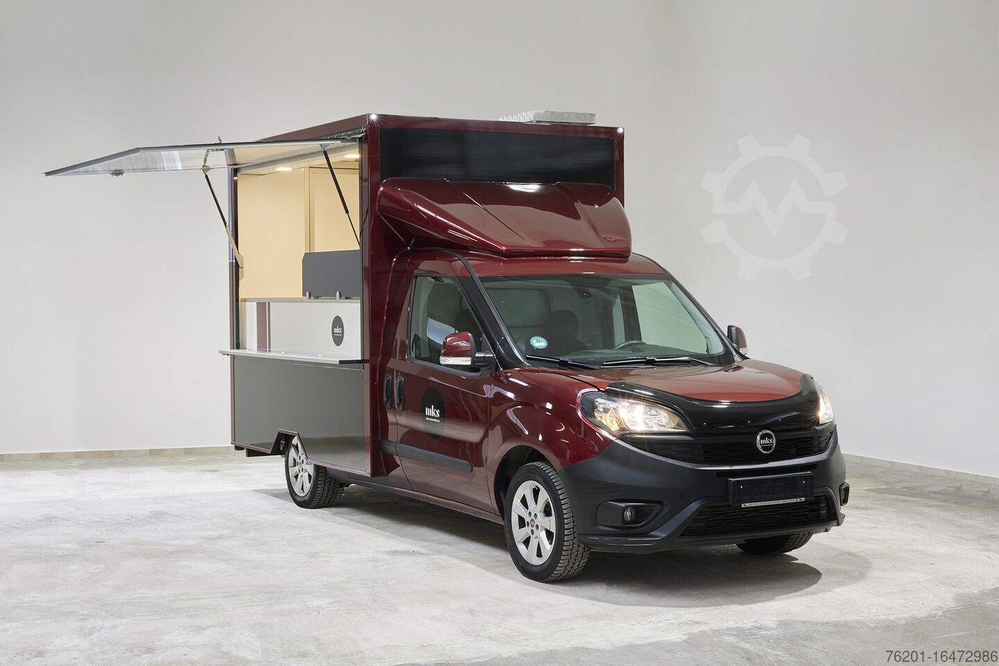 🏷️ Fiat Doblo Verkaufsfahrzeug Foodtruck used Mobile Shop