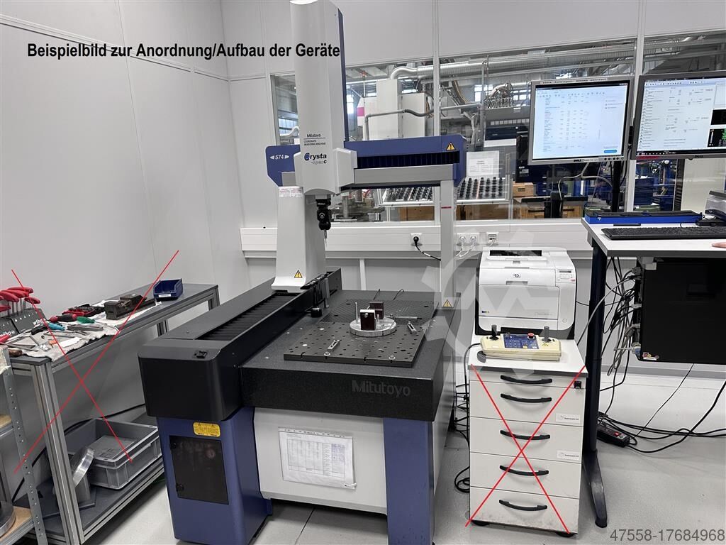 🏷️ MITUTOYO Crysta-ApexC 574 - used Coordinate Measuring Machine