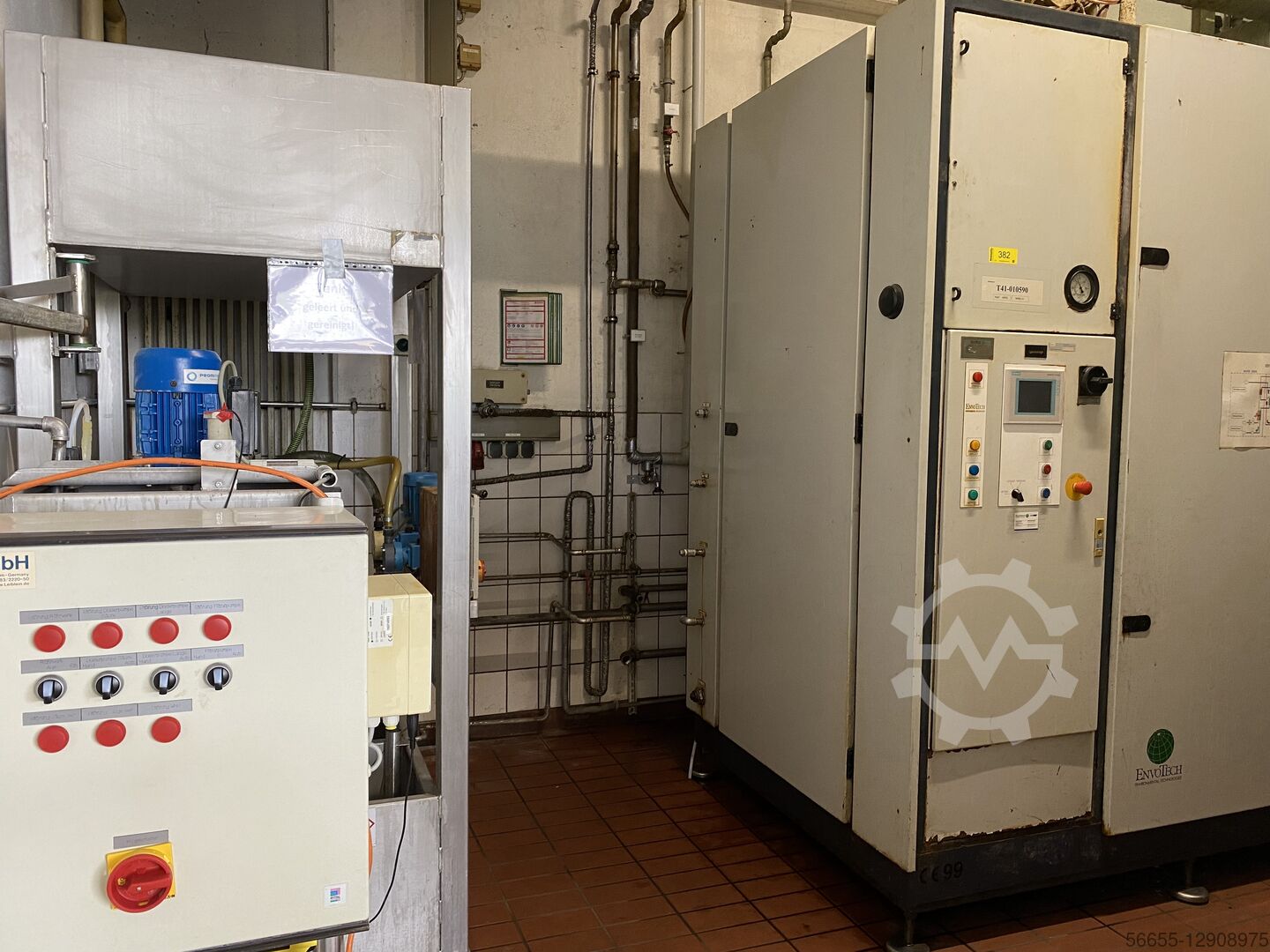 Wasseraufbereitungsanlage Destillation EnvoTech Spalt- Seperations Anlage  0320 mit Reaktionsbehälter Ölabscheider - Angebot auf