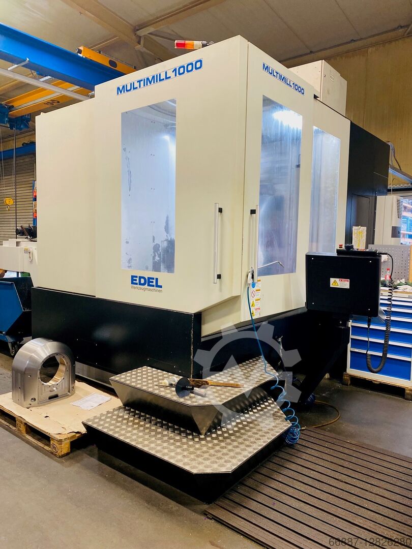 ▷ Universal 5-Axis-Mill-Machining Center EDEL Werkzeugmaschinen GmbH MM1000  - MultiMill gebraucht kaufen 