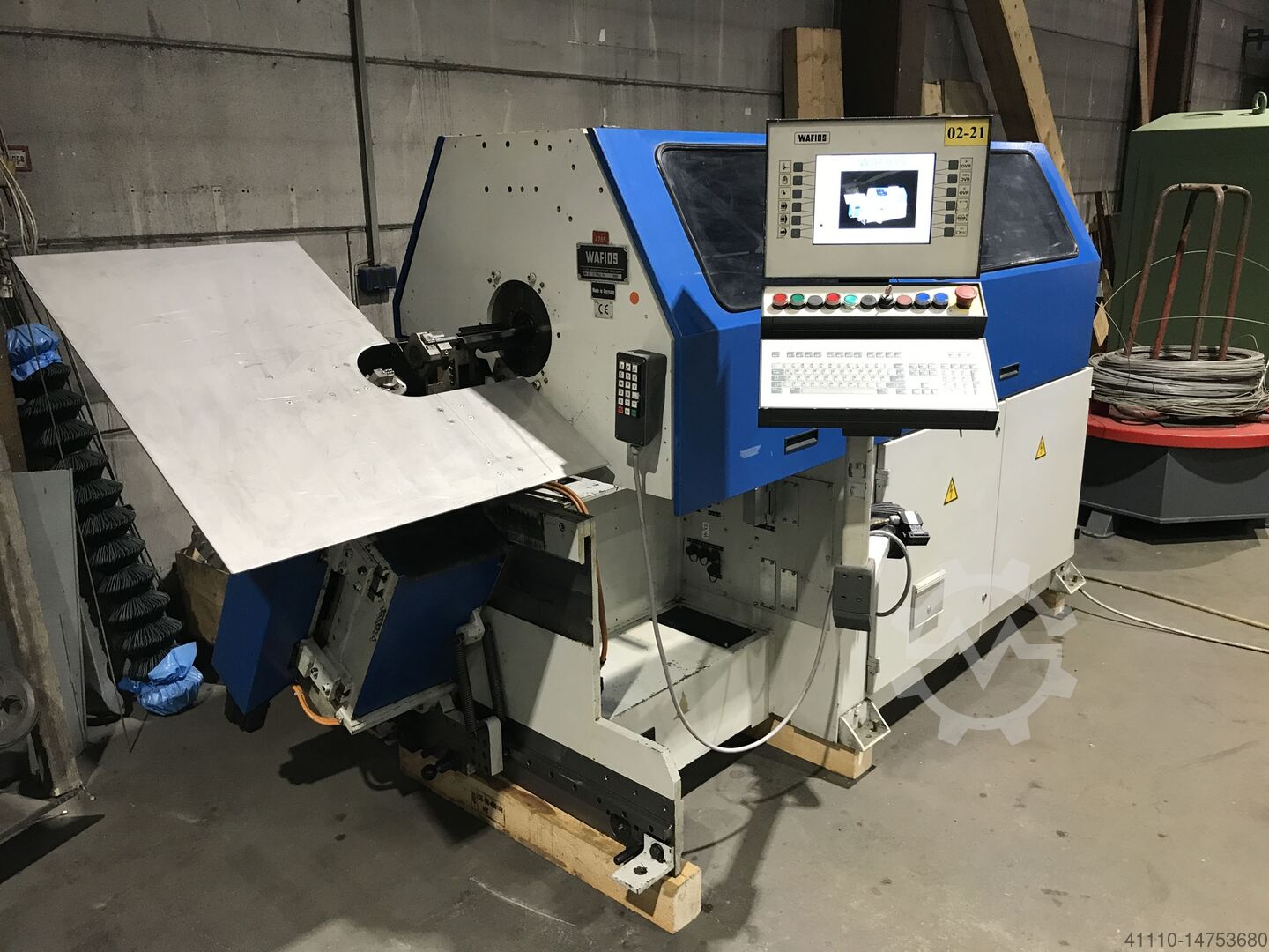 ▷ Used 2D CNC Wire former WAFIOS BM 3 for sale 