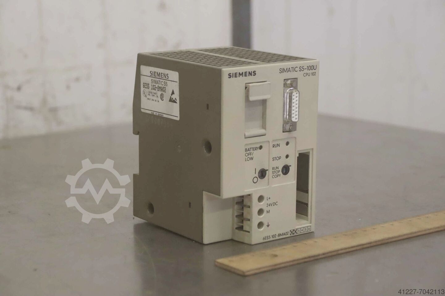 🏷️ Siemens** 6ES5 102-8MA02 Simatic S5-100U - used CPU for sale