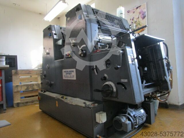 🏷️ HEIDELBERG GTOZP 46 + VERSION - used OFFSET PRINTING MACHINE