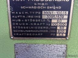 May Pressenbau MKN1-100/6