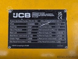 JCB S3246E Electric, 12m Working Height, 320kg Capacit