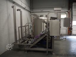 Terlet 2x 1000 liter ketels met lift