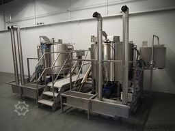 Terlet 2x 1000 liter ketels met lift