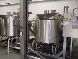 Terlet 2x 1000 liter ketels met lift