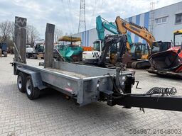 Wörmann Tieflader Anhänger mit Rampen Vollverzin