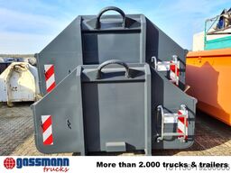  Abrollcontainer mit Klappe ca. 9 m³,
