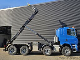 DAF CF 460 8x4 / HIAB HOOKLIFT / RETARDER / SPRING ...