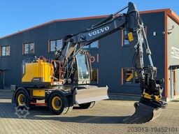 VOLVO EWR150E Mobilbagger mit ROTATOR ENCONG EC319