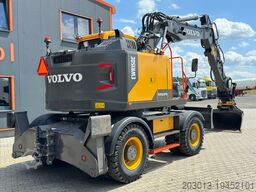 VOLVO EWR150E Mobilbagger mit ROTATOR ENCONG EC319