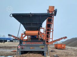 Polygonmach PPI Mobile crushing screening unit with impactor