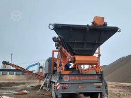 Polygonmach PPI Mobile crushing screening unit with impactor