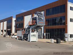 Polygonmach 100m3 hour self erecting- auto install mobile c...