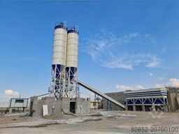 Polygonmach PSC30  30m3 hour stationary concrete batching p...