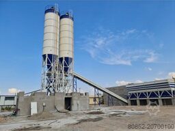 Polygonmach PSC30  30m3 hour stationary concrete batching p...