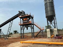 Polygonmach PSC30  30m3 hour stationary concrete batching p...