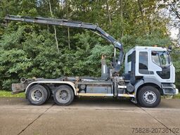 RENAULT Kerax 420 dci/Kran Hiab 080B-2/ Multilift Haken