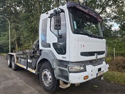 RENAULT Kerax 420 dci/Kran Hiab 080B-2/ Multilift Haken
