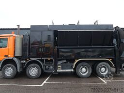 Mercedes-Benz ACTROS 4144 8X4 SEWER VACUUM MANUAL GEARBOX STE...