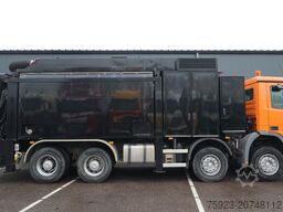 Mercedes-Benz ACTROS 4144 8X4 SEWER VACUUM MANUAL GEARBOX STE...