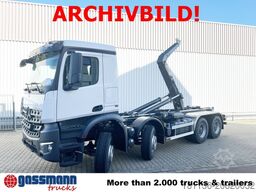 Mercedes-Benz Arocs 3240 8x4, Abroller VDL SK-25-5700