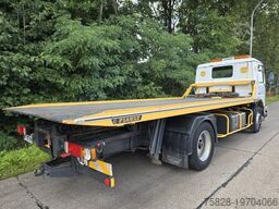 SCANIA mit Schiebeplateau Fiault + 2x Seilwinde